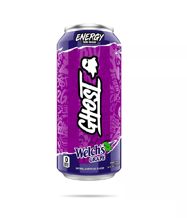 LATA GHOST ENERGY WELCHS GRAPE 473ML 1