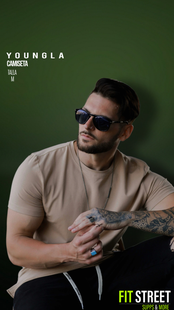 411 PERFECT TEE STRAIGHT BOTTOM KHAKI MEDIUM