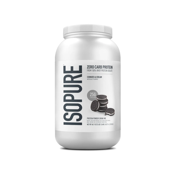 ISOPURE ZERO CARB PROTEIN COOKIES & CREAM 3 LBS 1