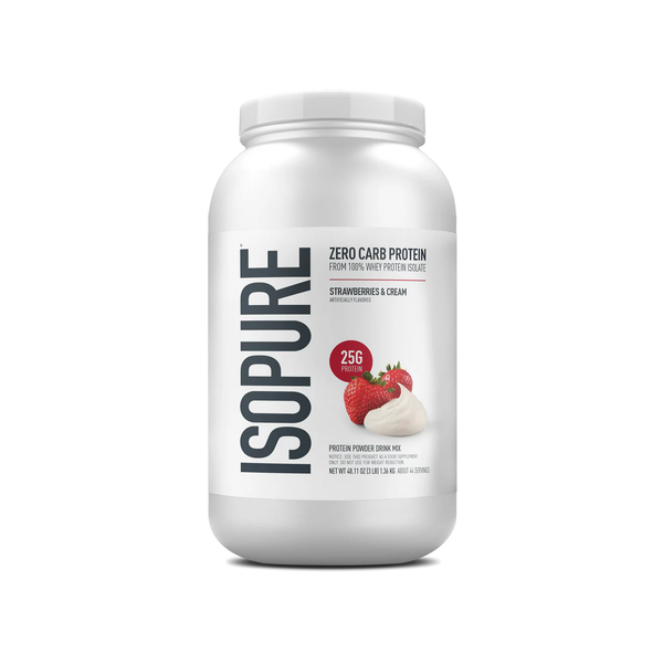 ISOPURE ZERO CARB PROTEIN STRAWBERRIES 3 LBS 1