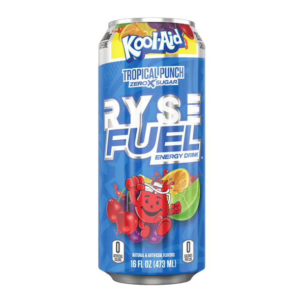 LATA RYSE FUEL KOOL AID TROPICAL PUNCH 473ML 1