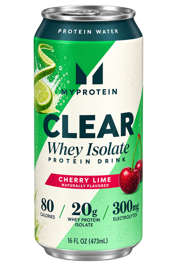LATA MYPROTEIN CLEAR WHEY ISOLATE PROTEIN DRINK CHERRY LIME 473ML 1