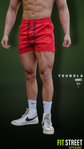 101 SHORT BODYBUILDING RED LARGE