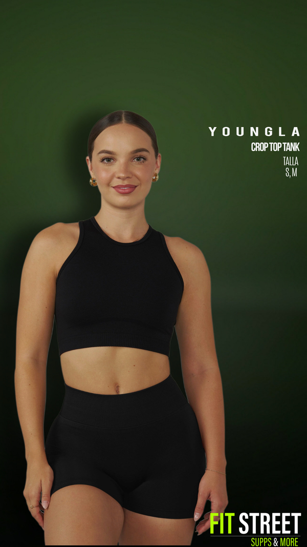 W4273 MOTION SEAMLESS TANK BLACK SMALL