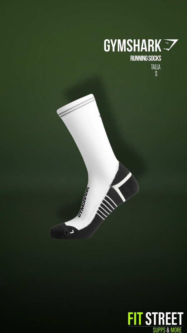 CREW RUNNING SOCKS WHITE/BLACK