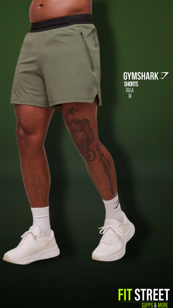 FIT ELITE 5 SHORTS BASE GREEN 1