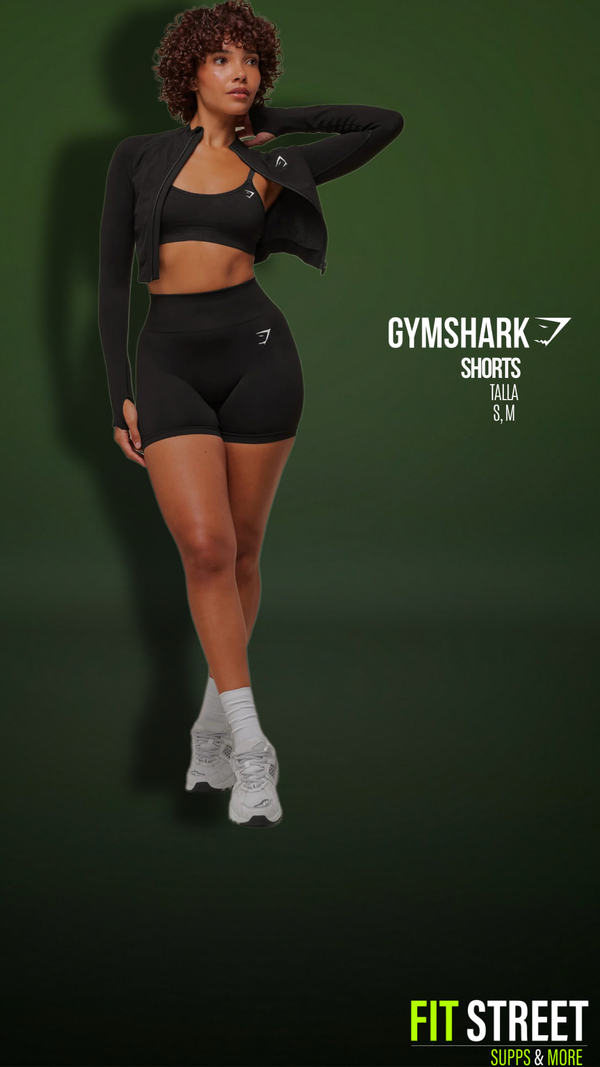 VITAL SCULPT SEAMLESS SHORT BLACK 1