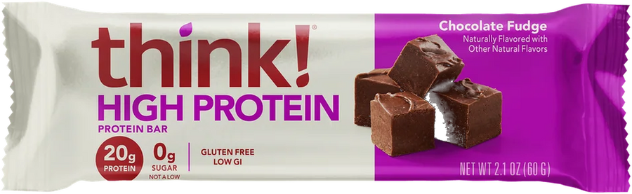 THINK! HIGH PROTEIN BAR 20GR CHOCOLATE FUDGE 60G 1