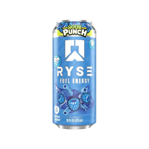 LATA RYSE FUEL SOUR PUNCH BLUE RAZZ 473ML 1