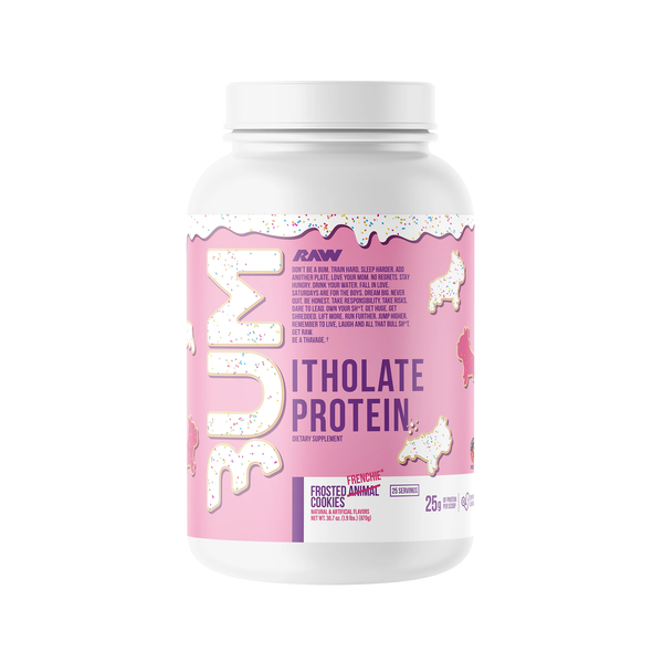 RAW CBUM ITHOLATE PROTEIN FROSTED FRENCHIE COOKIES 1.9 LBS 1