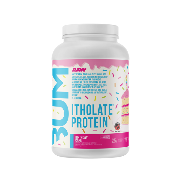 RAW CBUM ITHOLATE PROTEIN BIRTHDAY CAKE 1.72 LBS 1