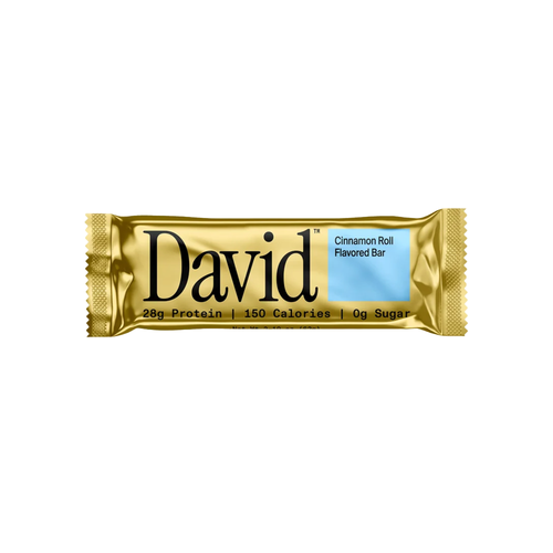 DAVID BARS 28G PROTEIN CINNAMON ROLL 1