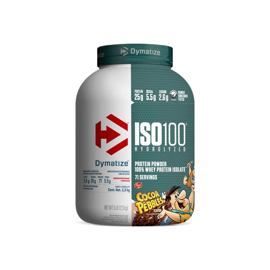 DYMATIZE ISO 100 HYDROLYZED PROTEIN COCOA PEBBLES 5 LBS 1