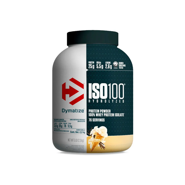 DYMATIZE ISO 100 HYDROLYZED PROTEIN VAINILLA GOURMET 5 LBS 2