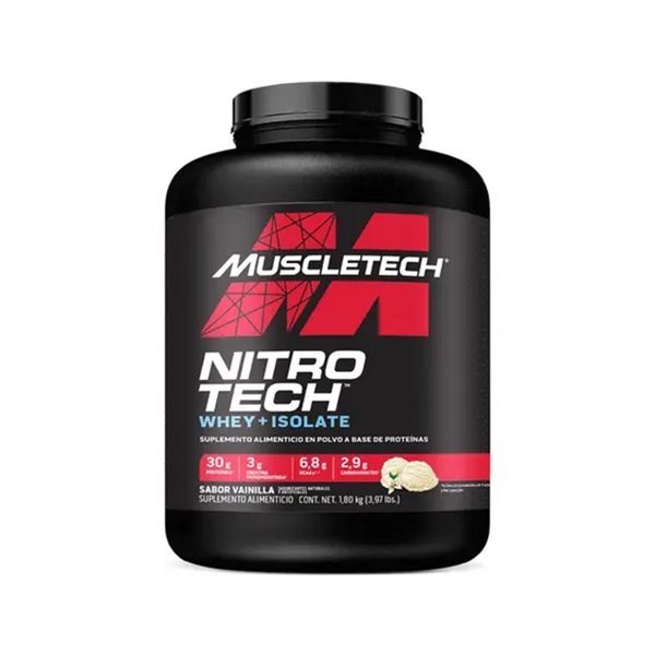 MUSCLETECH NITRO TECH WHEY PROTEIN VAINILLA 4 LBS 1