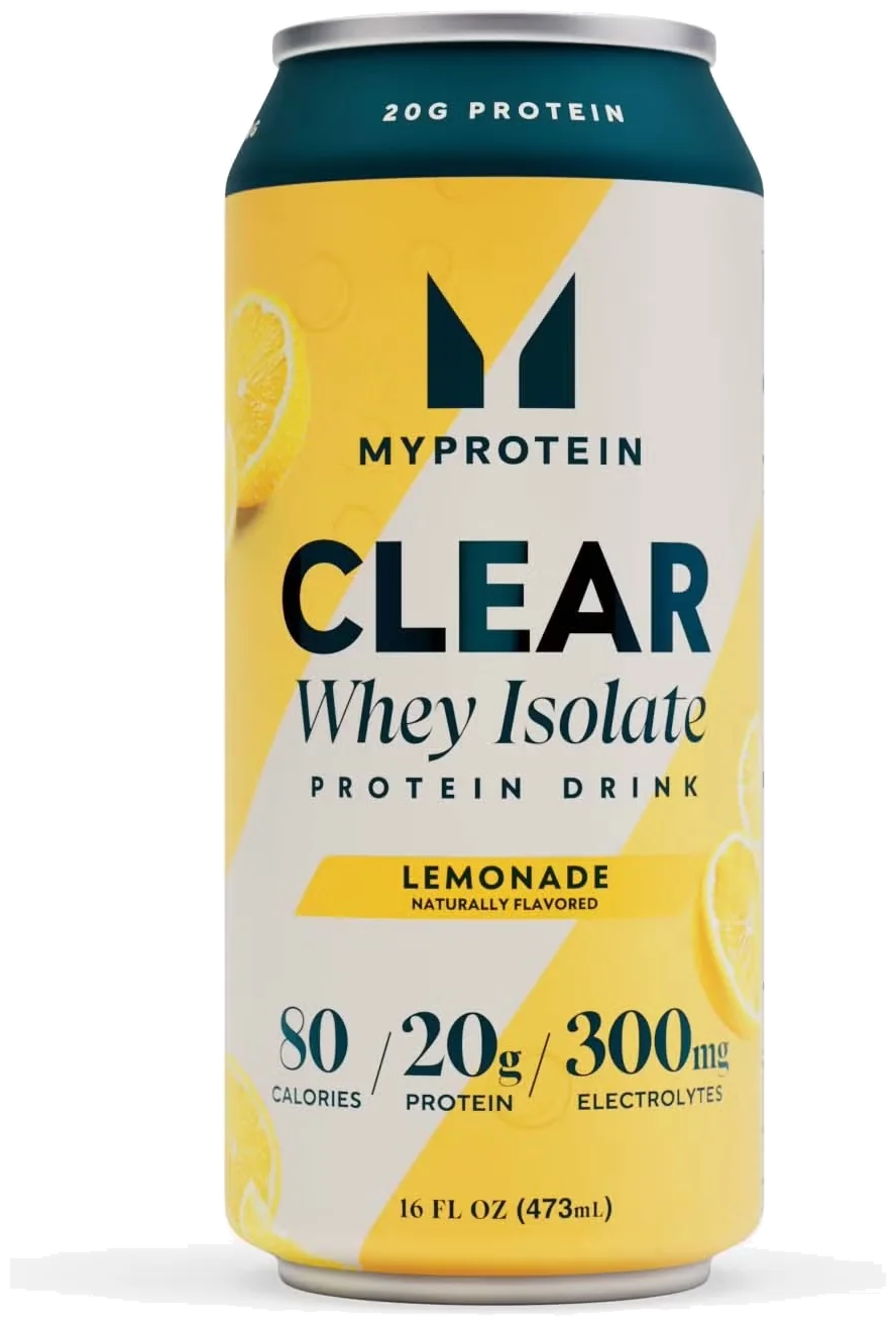 LATA MYPROTEIN CLEAR WHEY ISOLATE PROTEIN DRINK LEMONADE 473ML 1
