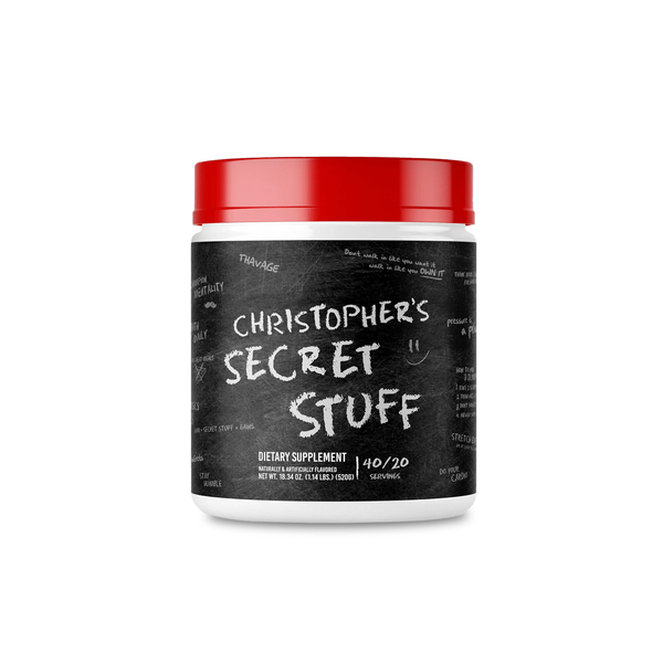PRE RAW CBUM THAVAGE CHRIS SECRET STUFFF WHITE CHERRY 40 SERV 1