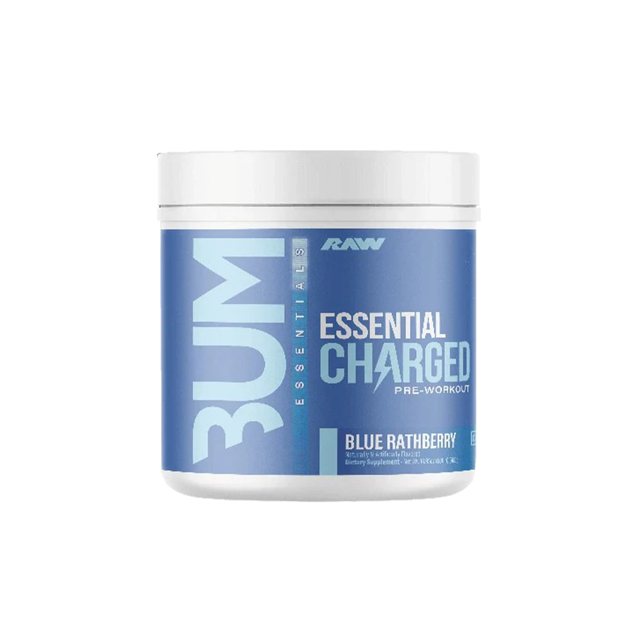 PRE RAW ESSENTIAL CHARGED BLUE RASPBERRY 25 SERV 1