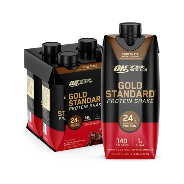 TETRAPACK ON GOLD STANDARD PROTEIN SHAKE CHOCOLATE 325ML 1