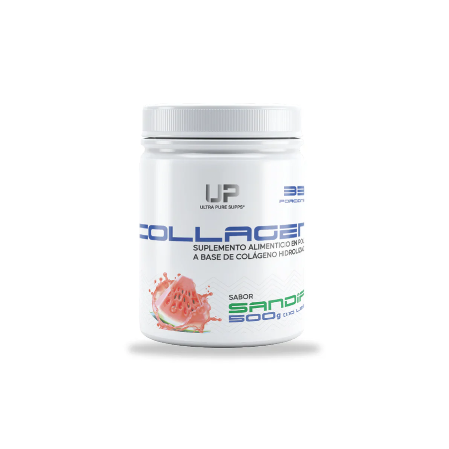 UP COLLAGEN HIDROLIZADO SANDIA 500GR 33 SERV 1