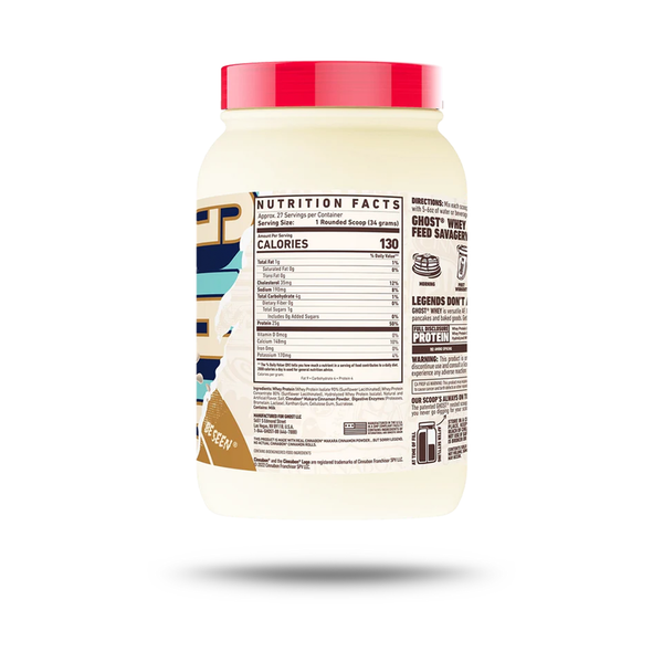 GHOST WHEY PROTEIN CINNABON 5 LBS 2
