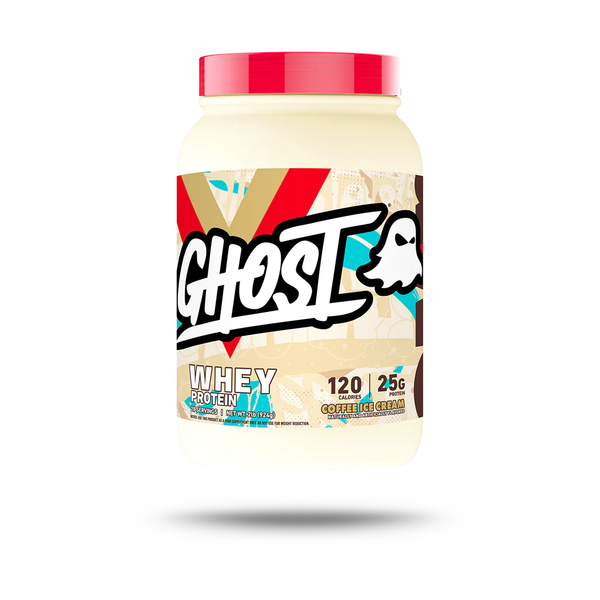 GHOST WHEY PROTEIN COFFEE ICE CREAM 2 LBS 1