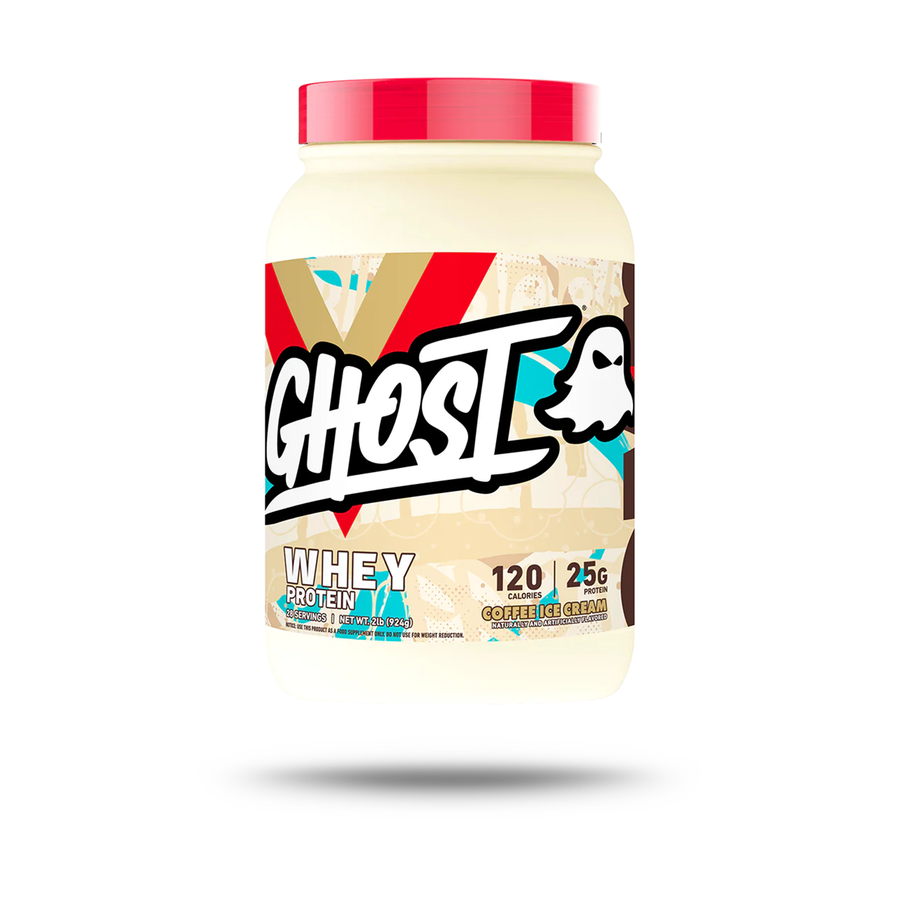 GHOST WHEY PROTEIN COFFEE ICE CREAM 2 LBS 1